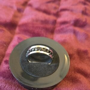 Stainless Steel Chain Spinner Ring